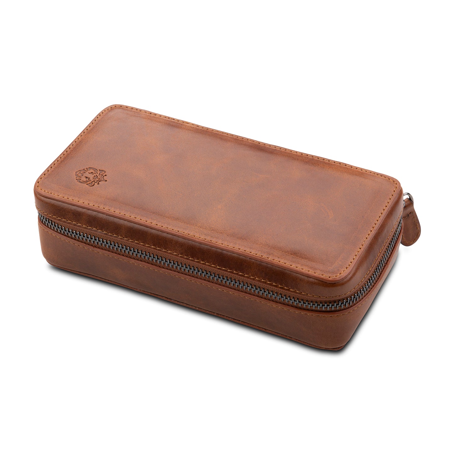 Cigar Case Small - Classic Brown