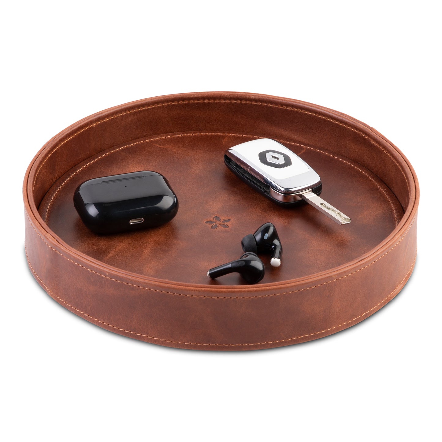 Plateau de Rangement en Cuir - Plateau à Dés / Vide-Poche / Organiseur