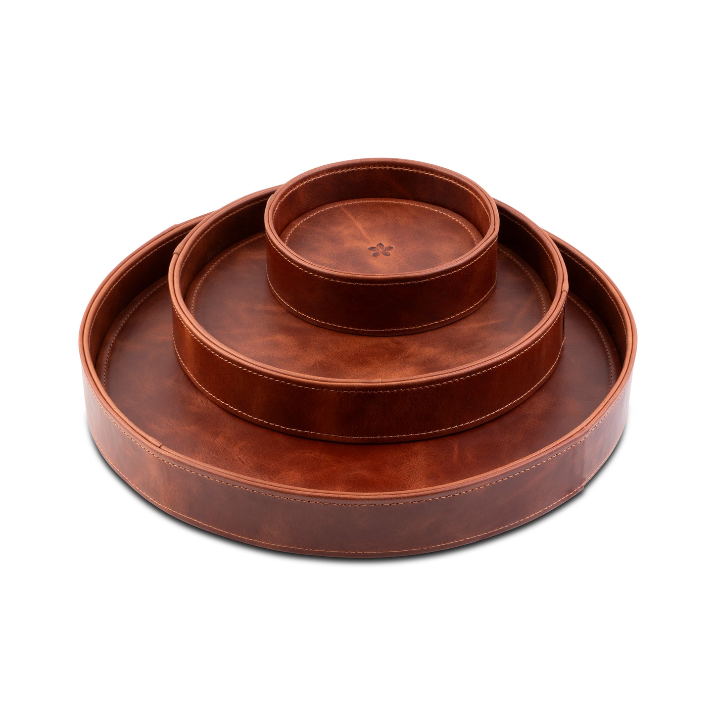 Plateau de Rangement en Cuir - Plateau à Dés / Vide-Poche / Organiseur