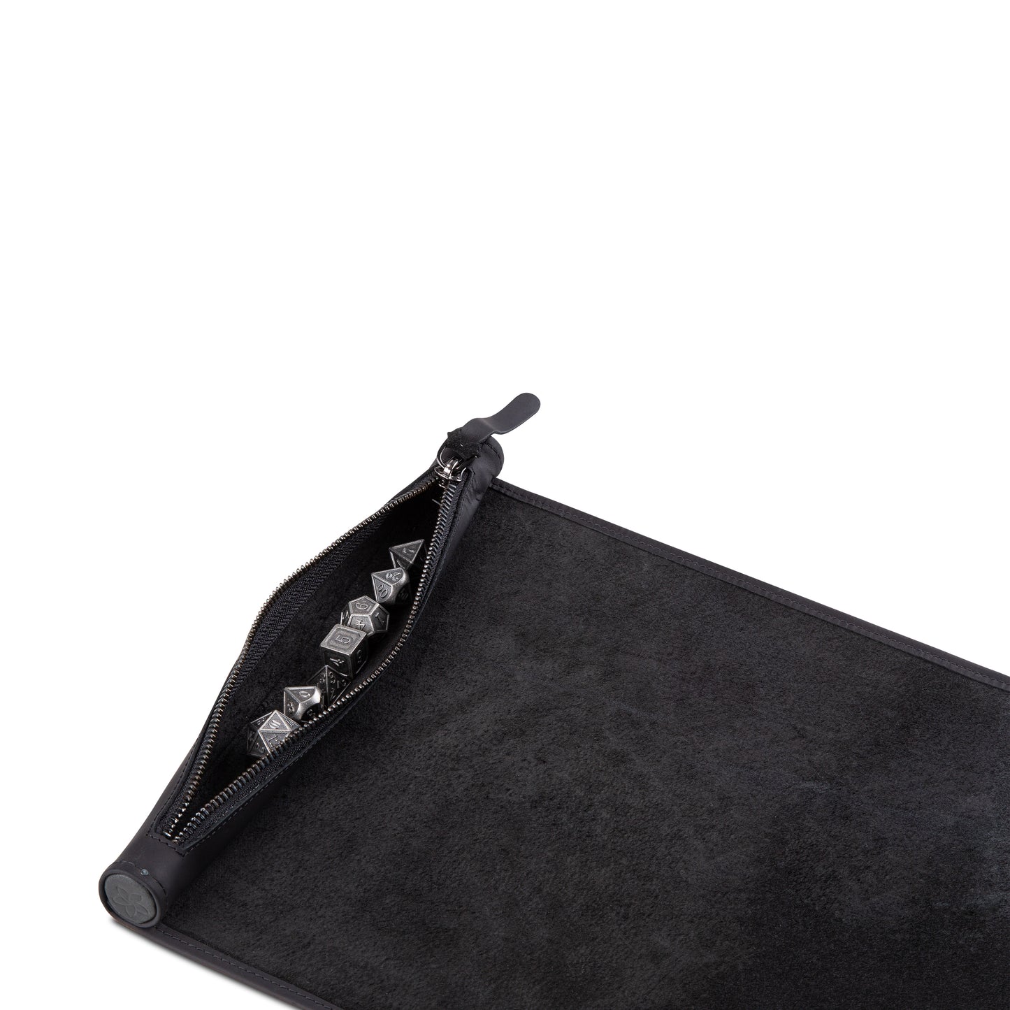 RPG Mat - Roll Up Dice Mat - Pure Black