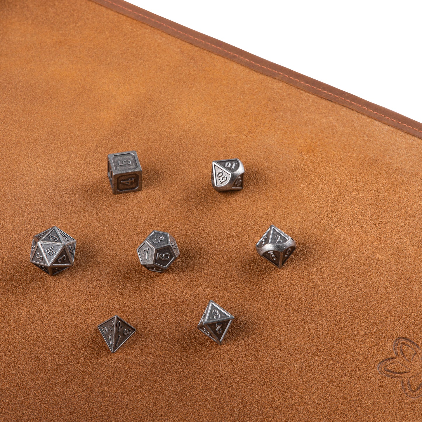 RPG Mat - Roll Up Dice Mat - Classic Brown