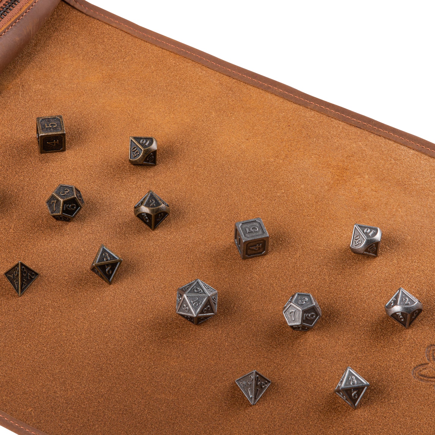 RPG Mat - Roll Up Dice Mat - Classic Brown