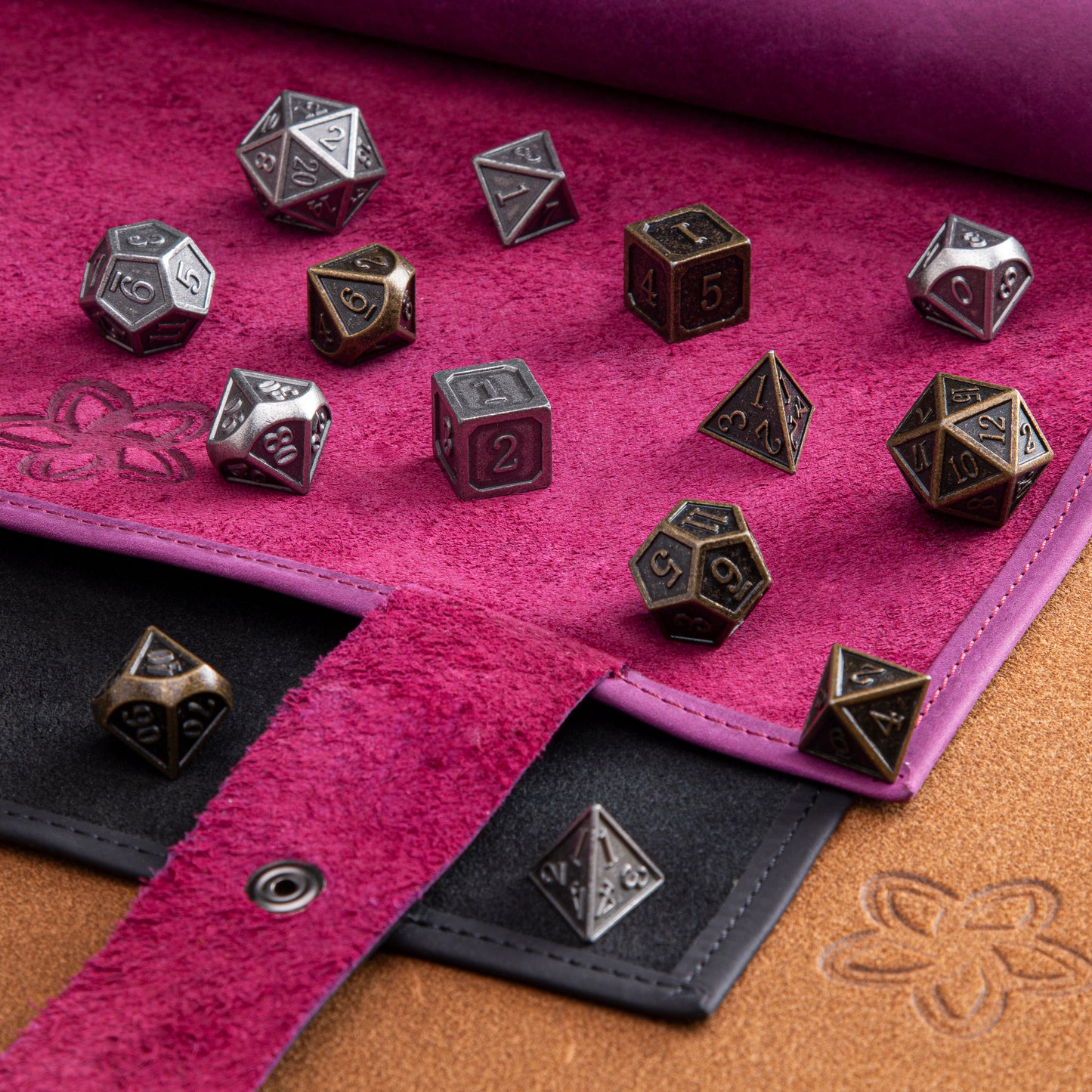 RPG-Matte – Würfelmatte zum Aufrollen – Violett