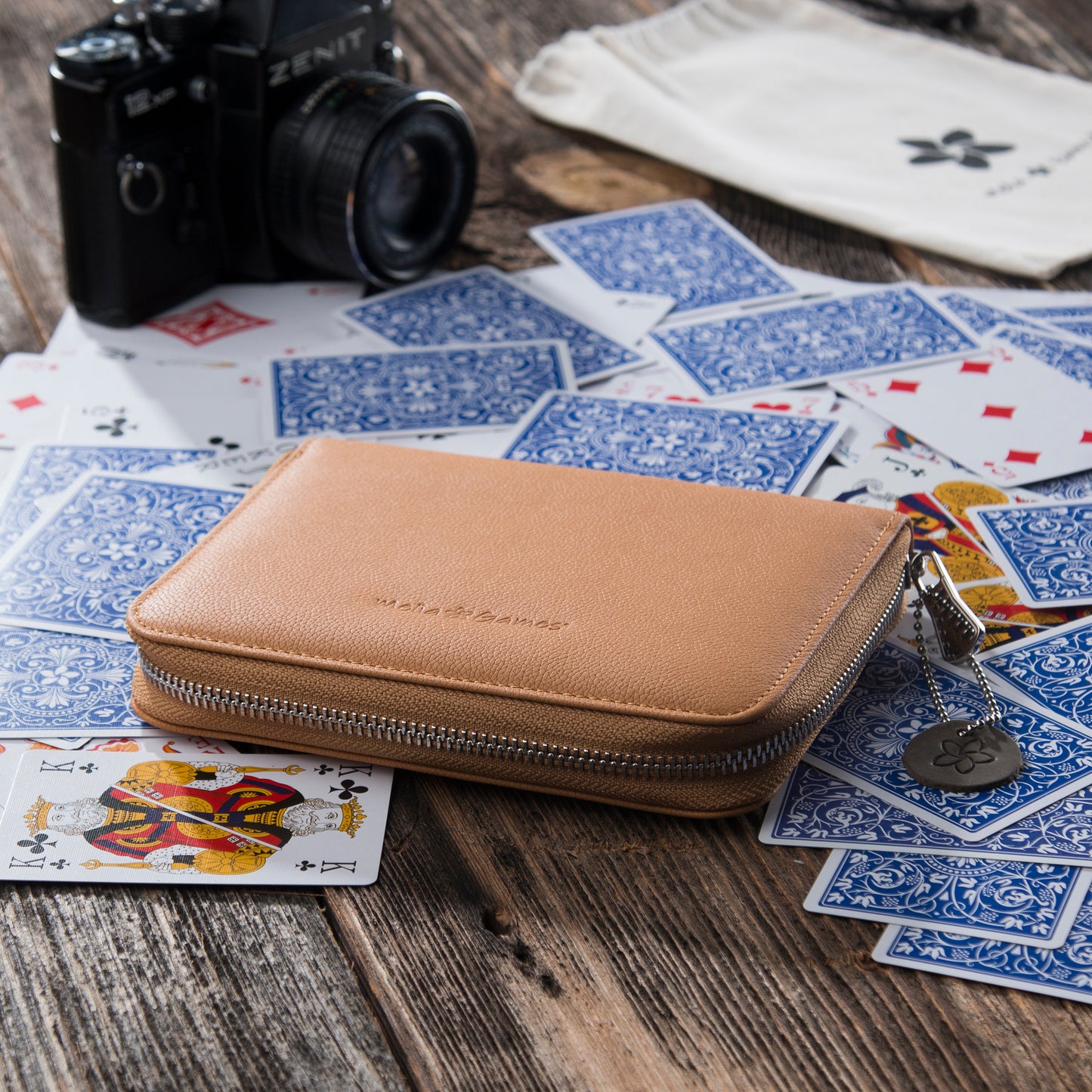 Playing Cards Set Deluxe - Mustard