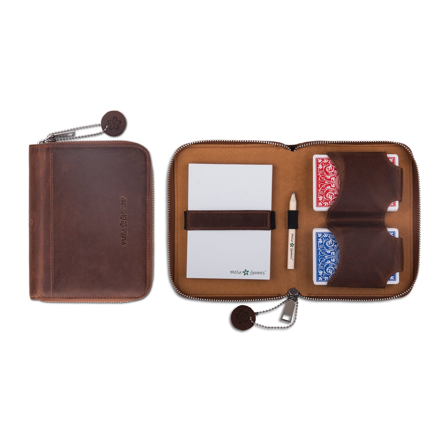 Playing Cards Set Deluxe - Classic Brown