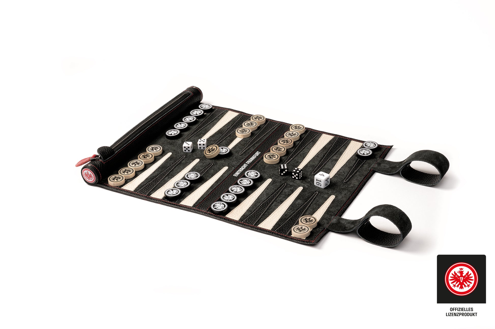 Eintracht Frankfurt x MELIA SGE Edition leather backgammon set