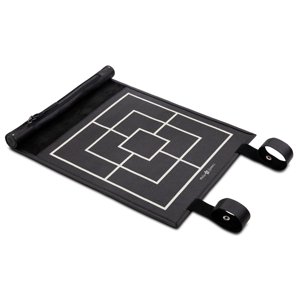 MELIA handcrafted leather Nine Men's Morris travel board game