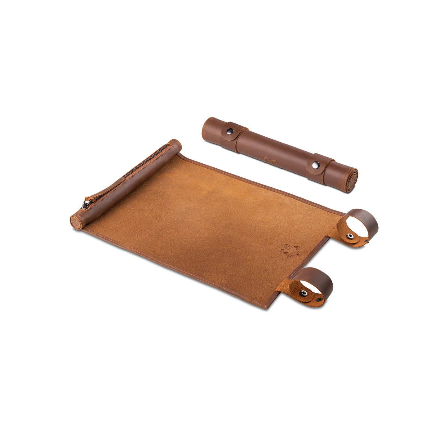 RPG Mat - Roll Up Dice Mat - Classic Brown